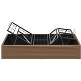  Električni podesivi okvir kreveta Smeđa 200 x 70 x 33 5 cm - Boja cappuccina 70 x 200 cm | shoptok.hr
