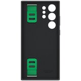 Samsung galaxy S23 ultra silicone grip case black | Shoptok.si