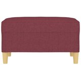 Tabure crvena boja vina 70 x 55 x 41 cm od tkanine | shoptok.hr