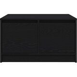  Stol za kavu s ladicama crni hrast 70,5x70x40 cm | shoptok.hr