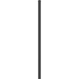  Metalno zamjensko uzglavlje crno 180 cm | shoptok.hr