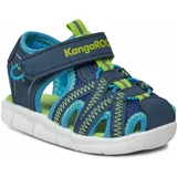 Kangaroos Otvorene cipele 'Coil-R1' svijetloplava / tamno plava / neonsko zelena