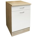 Modern Living Kuhinjska Spodnja Omarica Andy, Bela, Barva Hrasta Cene