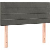  box spring s madracem tamnosivi 120 x 190 cm baršun | shoptok.hr