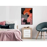  Poster - Colourful Camouflage (Orange) 30x45 | shoptok.hr