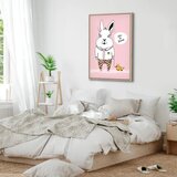  Slika - Rabbit\'s Friend (1 Part) Vertical 40x60 U prirodnom drvenom okviru | shoptok.hr
