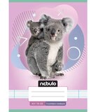 NEBULO uvezena bilježnica za 3. razred, A5, 12-32, s linijama, s motivom životinja - koala | shoptok.hr