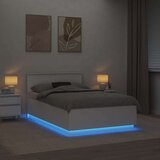  Okvir za krevet Bijelo 135 x 190 cm Konstruirano drvo - Bijelo 135 x 190 cm | shoptok.hr
