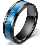 IZMAEL Prstan DA-31784 - Črna / Modra / 52mm | Shoptok.si