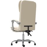  Uredski naslonjač od umjetne kože krem | Eponuda.com