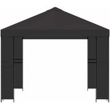 Gazebo 3 x 3 m Antracit Poliester i čelik 190 gsm | Eponuda.ba