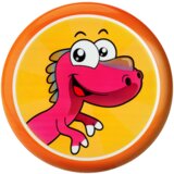  Flying Disc Frisbee with Dinosaur Orange 20 Cm | shoptok.hr