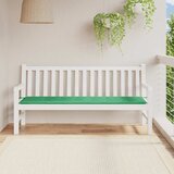  Jastuk za vrtnu klupu zeleni 180 x 50 x 3 cm od tkanine Oxford | shoptok.hr