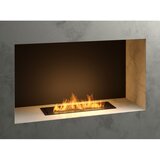  InFire - Ugrađeni bio kamin 7,5x50 cm 3,5kW crna | Eponuda.com