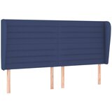  s oprugama i madracem plavi 200 x 200 cm od tkanine | shoptok.hr