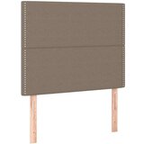  Box spring postelja z vzmetnico taupe 90x190 cm blago, (20892627) | Shoptok.si