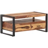  Stolić za kavu 100 x 55 x 45 cm od masivnog bagremovog drva | shoptok.hr