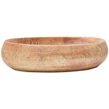 Maison Chic Umivalnik - Kopalna umivalnik - Lavabo Nadpultni rjav ovalen 59x40x15 cm keramika, (21684822) | Shoptok.si