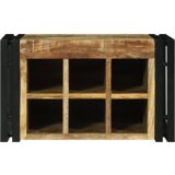 vidaXL Stojalo za vino 46x35x27,5 cm Trden mangov les Cene
