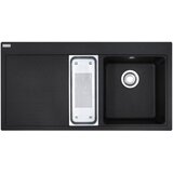 Franke 114.0250.538 Mythos MTG 651-100/7 dvojno pomivalno korito iz umetnega kamna | Shoptok.si