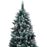 vidaXL Umestno božično drevo Zelena 150 cm PVC, jeklo in plastika | Shoptok.si