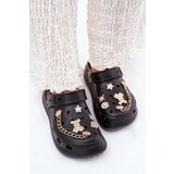 Boto Women's Foam Slippers With Embellishments Black Linaviela | shoptok.hr