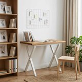  90 x 55 x 75 cm Čvrsto drvo akacije Bijela Pravokutni | shoptok.hr