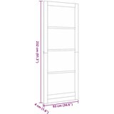  Unutarnja vrata ORKDAL Bijela nanešena 93 x 232 cm | Eponuda.ba