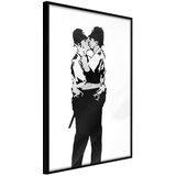  Poster - Banksy: Kissing Coppers I 30x45 Cijene