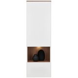 Hom`in viseča vitrina, barve hrasta, bela | Shoptok.si