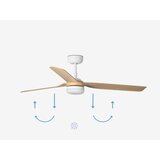 Faro 33816-20 - LED plafonski ventilator PUNT LED/18W/230V Wi-Fi bež/bela + daljinski upravljač | Eponuda.com