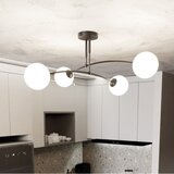  Luster na štapu PREGOS 4xE14/10W/230V crni | Eponuda.com