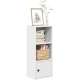 vidaXL Regal za knjige bijeli 31x24x77 cm od konstruiranog drva | shoptok.hr