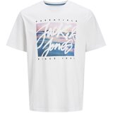 Jack & Jones Majica Colton 12268438 Bela Standard Fit | Shoptok.si