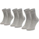 Skechers Športne nogavice 3PPK Mesh Ventilation Socks Siva | Shoptok.si