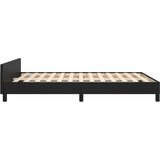  Okvir za krevet s uzglavljem crni 140x200 cm od umjetne kože | shoptok.hr