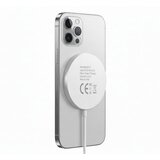 Oem Mayaxess, Polnilnik za iPhone 13 / 13 Mini / 13 Pro / 13 Pro Max Magsafe magnetni 15W, Bela, (5000275938) Cene