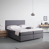 Bessagi Home Postelja Boxspring Melia, Siva, 180x200 Cene