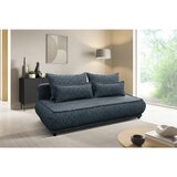 MID.YOU ZOFA S POSTELJNO FUNKCIJO, modra tekstil | Shoptok.si