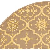  Luksuzna podloga za božićno drvce s čarapom žuta 122 cm tkanina | shoptok.hr