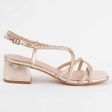 Leindia Sandali & Odprti čevlji 102936 Pozlačena | Shoptok.si
