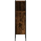 vidaXL Kupaonski ormarić boja hrasta 33x33x120 5 cm konstruirano drvo | shoptok.hr