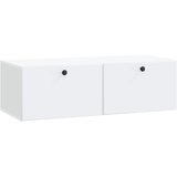 TV ormar za zid 98 x 41 x 30 cm Bijela Konstruirano drvo Zidne Cene