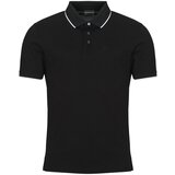 Emporio Armani Polo majice kratki rokavi POLO SHIRT EM000858 Črna | Shoptok.si