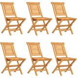  7-dijelni vrtni blagovaonski set od masivne tikovine | shoptok.hr