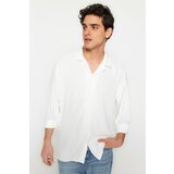 Trendyol shirt - white - oversize Cene
