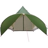  Teepee šotor s streho Zelena in Siva 600 x 600 x 347 cm, (5000091142) | Shoptok.si