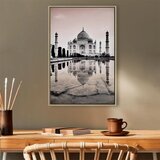  Slika - Taj Mahal (1 Part) Vertical 60x90 U prirodnom drvenom okviru | shoptok.hr