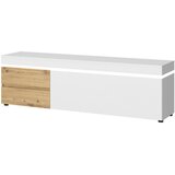 Modern Living Tv-element Luci, Bela, Barva Hrasta | Shoptok.si