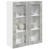 Viseći ormarić Betonski sivi 80 x 31 x 100 cm Konstruirano drvo | Eponuda.ba